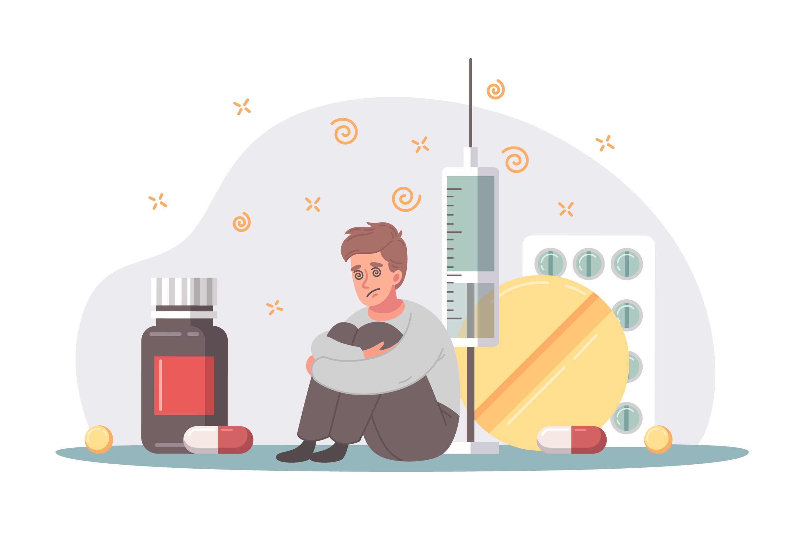 ilustrasi Pecandu Narkoba (foto: freepik.com)