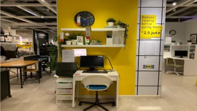Ilustrasi Ruang Toko IKEA sumber www.ikea.co.id