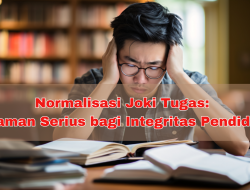 Normalisasi Joki Tugas: Ancaman Serius bagi Integritas Pendidikan