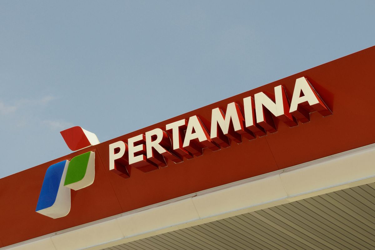 Ilustrasi logo Pertamina.(SHUTTERSTOCK/Joachim Affeldt)