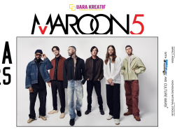 Maroon 5 Guncang Jakarta dengan Konser Spektakuler di JIS 2025