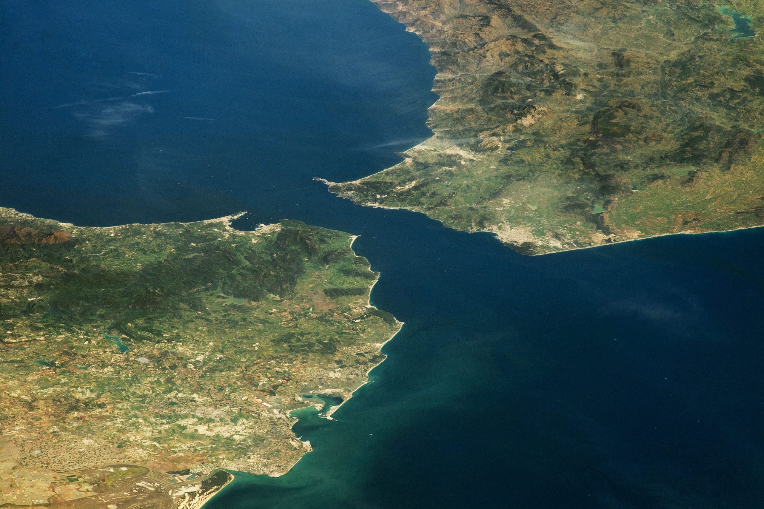 Gibraltar (Foto: earthobservatory.nasa.gov)