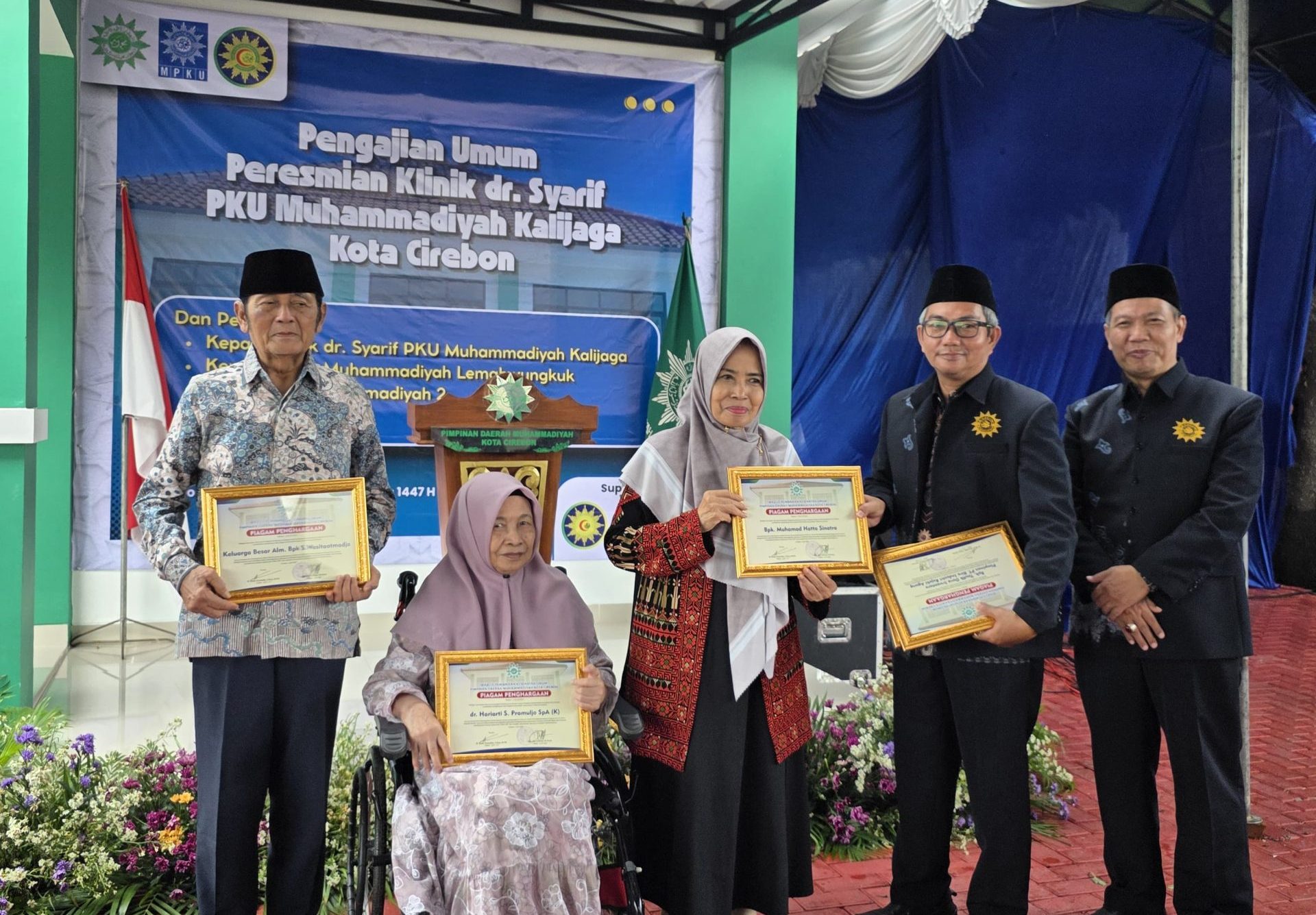 Peresmian Klinik dr Sjarif Muhammadiyah Cirebon (Foto: Dokumen Pribadi)