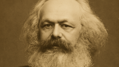 Materialisme Dialektika, Karl Marx (Sumber: AI)