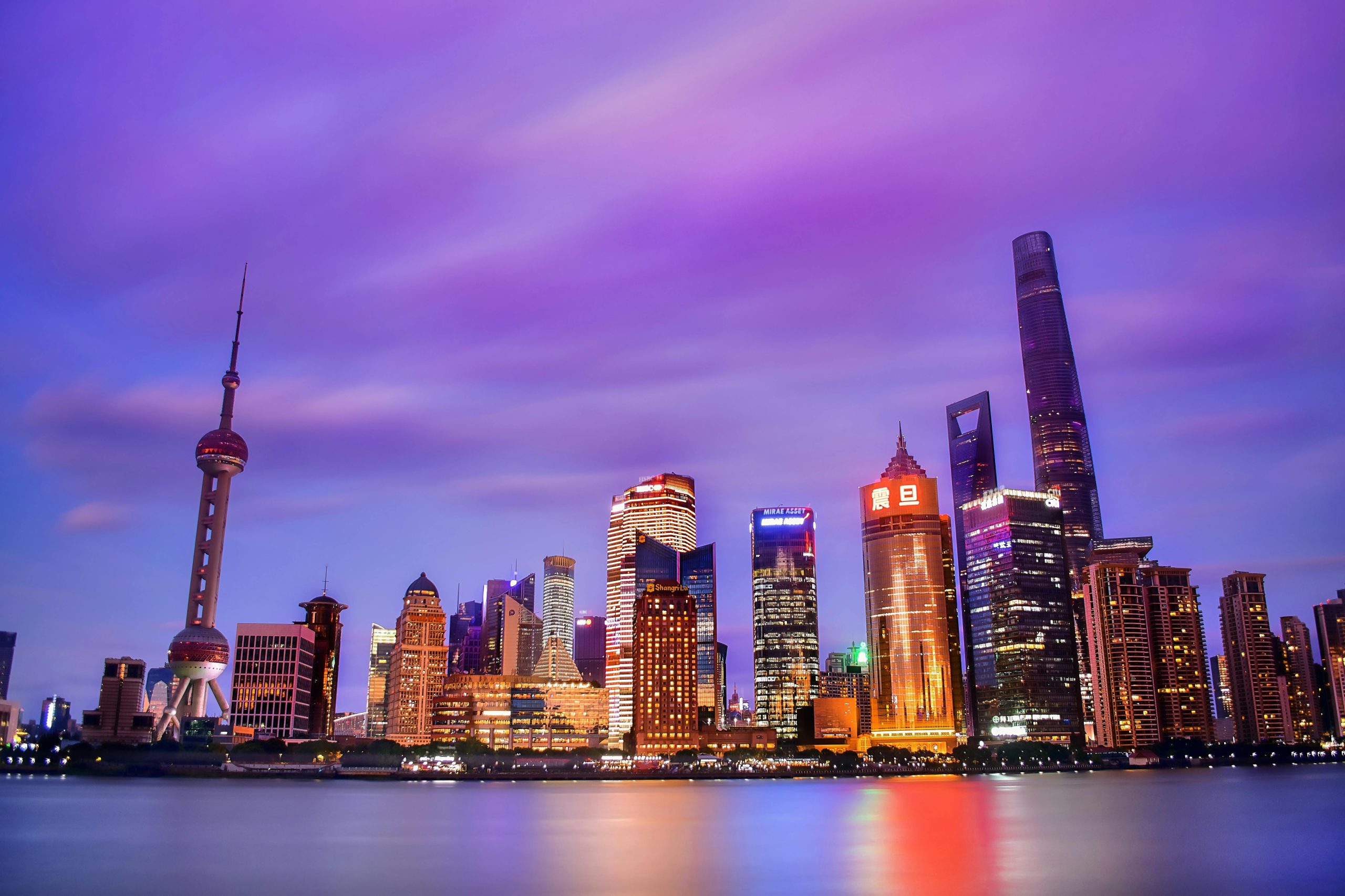 Ilustrasi Gedung Gedung di China