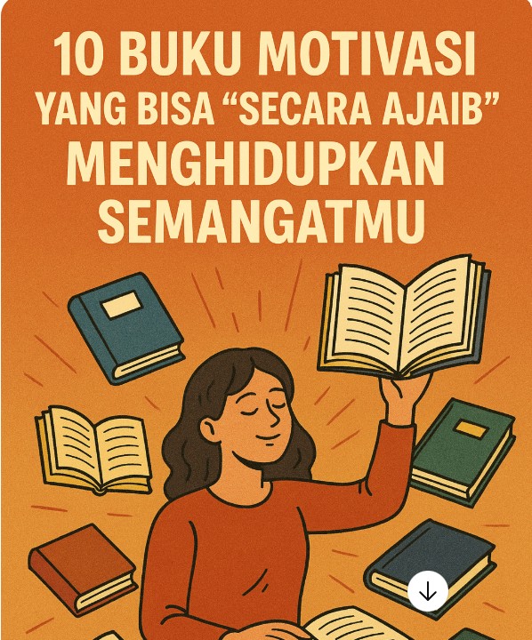 10 Rekomendasi Buku Motivasi Untuk Hidupkan Semangatmu!