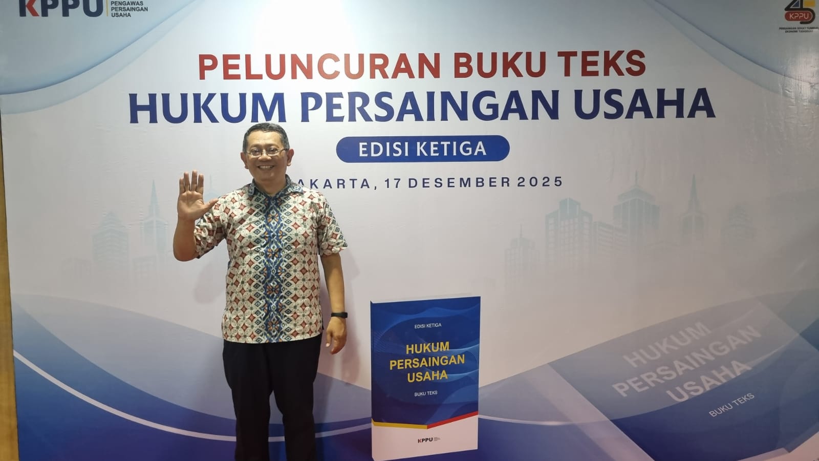 Peluncuran Buku Hukum Persaingan Usaha Guna Pekuat Literasi Akademik