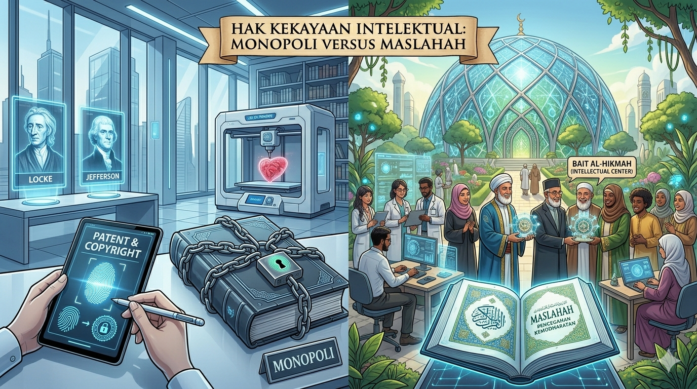 HKI: Monopoli Versus Maslahah