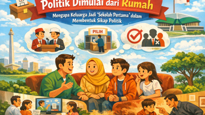 Politik Dimulai dari Rumah: Mengapa Keluarga Jadi “Sekolah Pertama” dalam Membentuk Sikap Politik