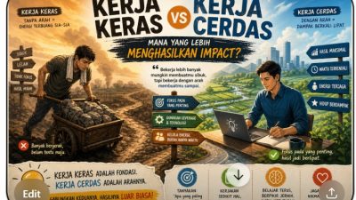 Kerja keras VS Kerja Cerdas by ChatGPT