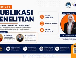 Seminar Publikasi Penelitian Magister Ilmu Hukum UAI