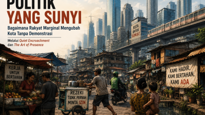 Politik yang Sunyi: Bagaimana Rakyat Marginal Mengubah Kota Tanpa Demonstrasi
